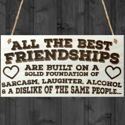 

1PCS Friendship Wooden Pendant Excellent&Design Item Decoration Home