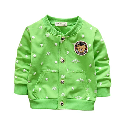 

Fashion Baby Boy Girl Outfits Cartoon Print Casual Sweatshirt Kids Coat Outfits Tops