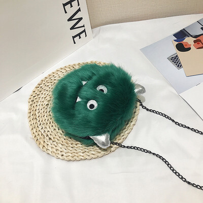 

2018 Halloween Woman Fashion mini cuteness Monster Shoulder bag chain Handbag