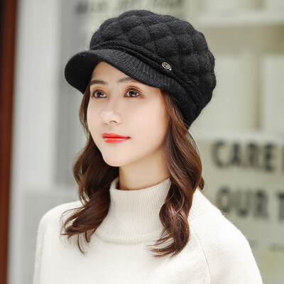 

Tailored Women Winter Warm Cap Scarf Beret Baggy Knit Crochet Beanie Hat Ski Cap
