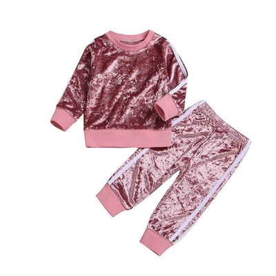 

Kid Boys Clothes 2019 New Spring&Autumn Kids Sets Fashion Simple Cotton Boys&Girls Long Sleeve Suit 2PC