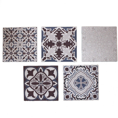 

Nordic Style Retro DIY PVC Waterproof Self adhesive Wall Decals Art Furniture Bathroom Kitchen Tile Sticker