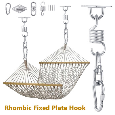 

Hammock Hanging Kit Swivel Hook Stainless Steel Perfect Hammocks Chairs Beds Furniture Swings OutdoorIndoor Accessories