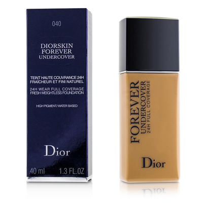 

CHRISTIAN DIOR - Diorskin Forever Undercover 24H Wear Full Coverage Water Based Foundation - 040 Honey Beige 40ml13oz