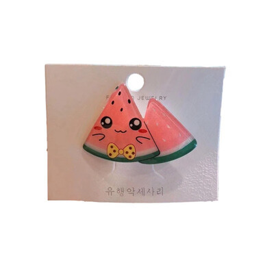 

1Pcs Girls Hair Clips Cute Cartoon Fruit Design Hair Pin Children Hairpin Princess Hair Accessories