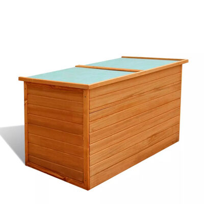 

Garden Storage Box 496"x283"x283" Wood