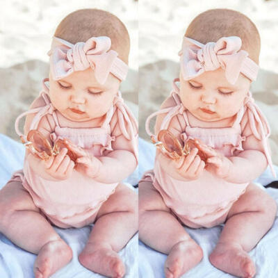 

AU Toddler Kid Baby Girl Ruffle Sling Top Short Pants 2PCS Outfit Clothes Summer