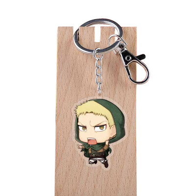 

Anime Attack On Titan Key Chain Acrylic Pendant Anime Accessories Cartoon Key Ring-in Key Chains