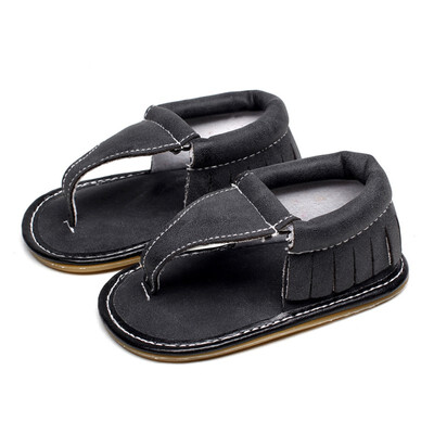 

M31Baby Flip Flops Shoes Summer Baby Boys Girls PU Soft Bottom Sandals Toddler Newborn Casual Shoes