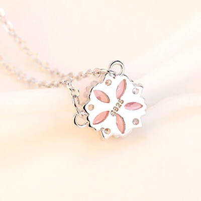 

Crystal Cherry Blossoms Flower Choker Necklace Women Necklaces Pendants Jewelry Newest