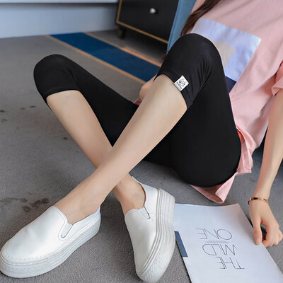 

New Maternity Leggings Stylish Casual All-match Cute Cartoon Pattern Maternity Pants Беременным בגד הריון
