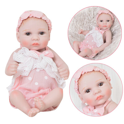 

YIWULALifelike Lovely Baby Doll 26cm New Doll Kids Girl Playmate Birthday Gift
