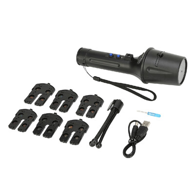 

Adjustable Focus LED Flashlight Halloween Christmas Projector Moving Pattern Projection Flashlight Early Educational Toys