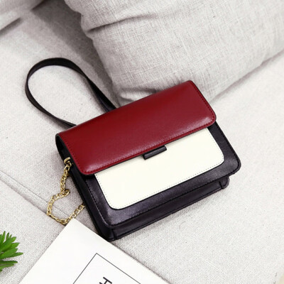 

Fashion Small Crossbody Bags For Women PU Leather Shoulder Messenger Bag For Girl Hasp Ladies Solid Flap Bag