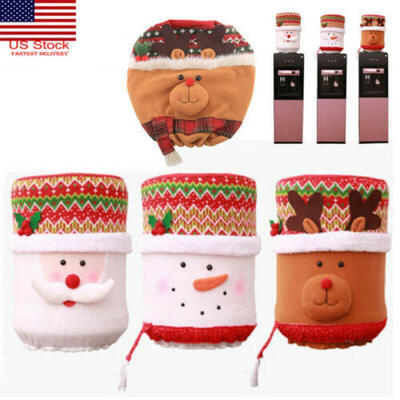 

Christmas Dust Cover Water Bucket Dispenser Container Bottle Purifier Xmas Decor