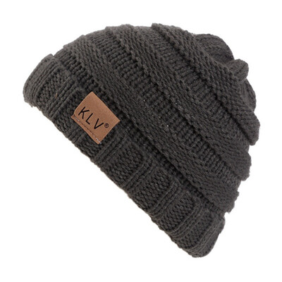 

Kids Outdoor Warm Hats New Autumn Winter Children Soft Knit Hat Trendy Boys Girls Casual Caps 2-8Y