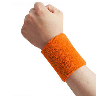 

New 1pcs Sport Protect Wrist Sleeve Gym Sweatband Fitness Run Sweat Band 875 CM