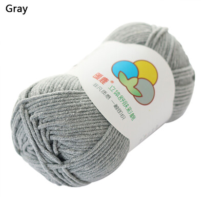 

Gobestart Hand-Woven 5 Strands of Milk Cotton Warm Soft Scarf Sweater Wool Thread