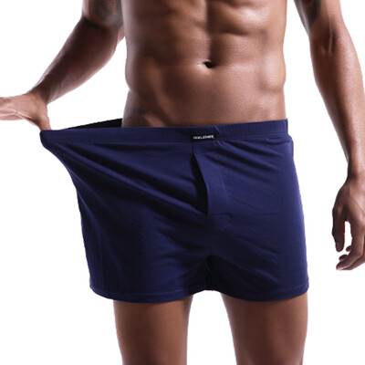 

Mens Underwear Solid Color Boxer Shorts Trunks Sports Casual Home Underpants