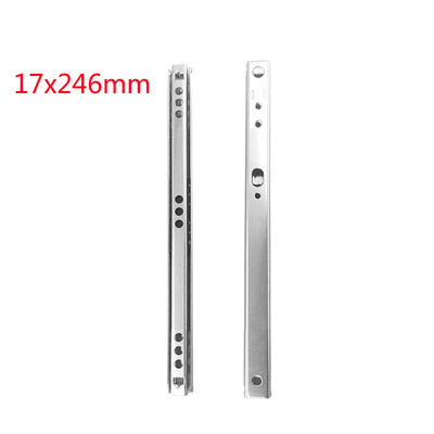 

Toponeto New Drawer Runners Groove Ball Bearing 17mm All Sizes