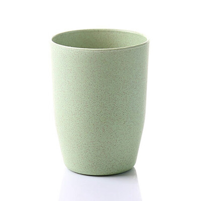 

Environmental Pure Color Simple Wheat Stalk Creative Mug Toothbrush Brushing Wash Cup