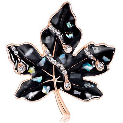 

Crystal Rose Insect Plants Rhinestone Brooch Decoration Collection Gift