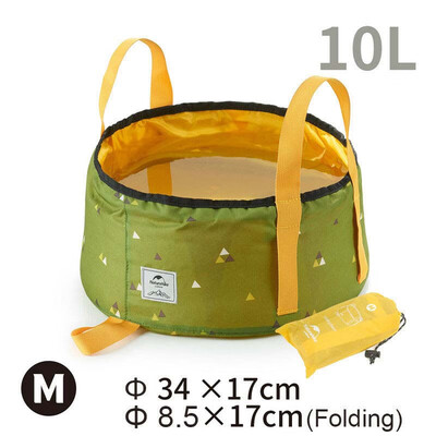 

Portable Water Basin Folding Washbowl Collapsible Sink Camping Bucket Bag