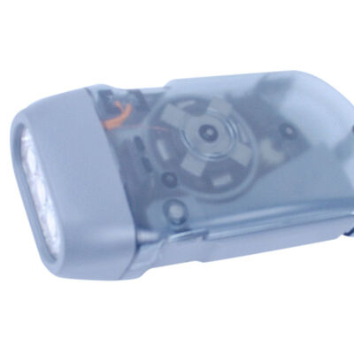 

3 LED Dynamo Flashlight Torch Light Hand Press Crank Portable Camping Traveling Hiking Lamp