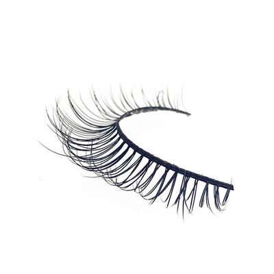 

Gobestart 1 Pair Luxury 3D Mink hair False Lashes Fluffy Strip Eyelashes Long Natural