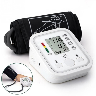 

1pc Home Health Care Digital LCD Wrist Blood Pressure Monitor Heart Beat Meter