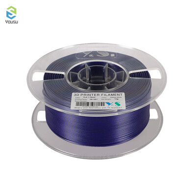 

YouSu 3D PLA Filament 175MM High Tenacity Dimensional Accuracy No Clogging Filaments Printing Consmables for 3D Printers 1KG Spo