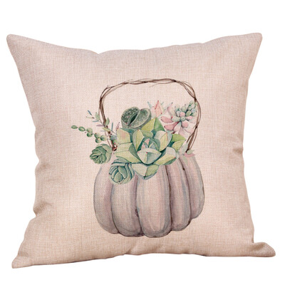 

Tailored Happy Thanksgiving Day Throw Pillow Cases Cafe Sofa Cushion Cover Home Decor A