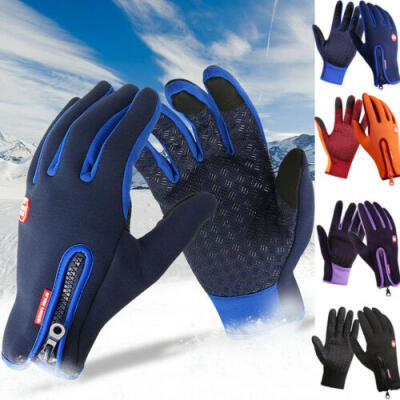 

Winter Men Women Touch Screen Windproof Waterproof Outdoor Sport Driving Gloves