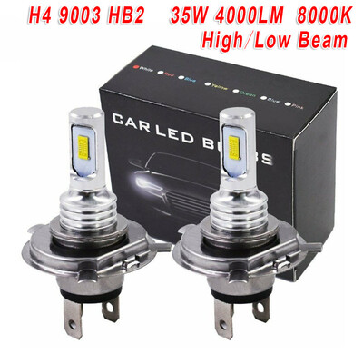 

2pcs Car LED Headlight Fog Tail Light Bulbs Lamps 8000K 12V-24V Set Accessories