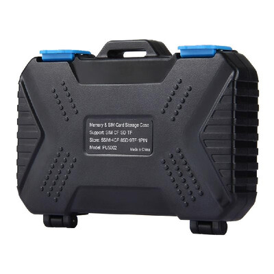 

PULUZ Waterproof Memory Card Reader Storage Box for USB SD CF TF Reader SIM Cards Protector Case Holder for Tablet Computer Note