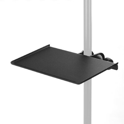 

Universal Microphone Stand Clamp-on Tray Metal Material with Mounting Clamp