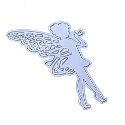 

Carbon Steel Fairy Pattern Cutting Dies Stencil DIY Scrapbooking Embossing Album Paper Card Crafts Template