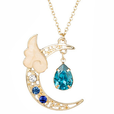 

Girls Sailor Moon Necklace Pendant Jewellery Womens Birthday Gift Necklace