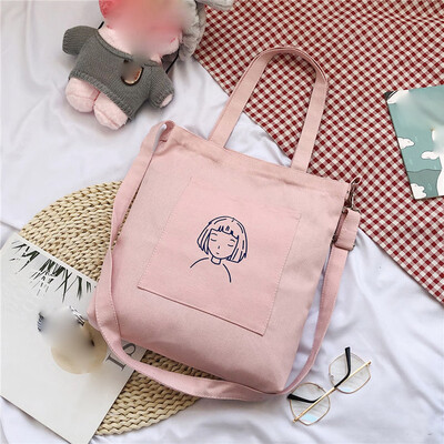 

Tailored female Multi-shoulder Bag Canvas Bag Men And Women Couples Crossbody Handbags