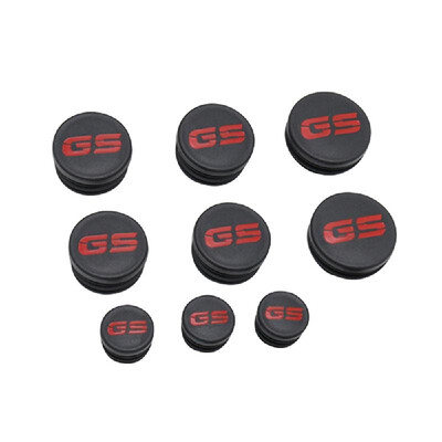 

9 PCS Motorcycle Frame Plug Kit Protector Cover Hole Cover Frame Plugs Decorative Cover Replacement for BMW R1200GS R1250GS Advent