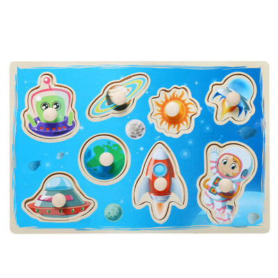 

Tailored Childrens Puzzle Grasp Board Puzzle Birthday Boy Girl Educational Toy