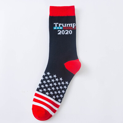 

1 Pair Men Women American President Donald Trump 2020 Cotton Spoof Socks Maga Usa Socks American Flag Striped Socks