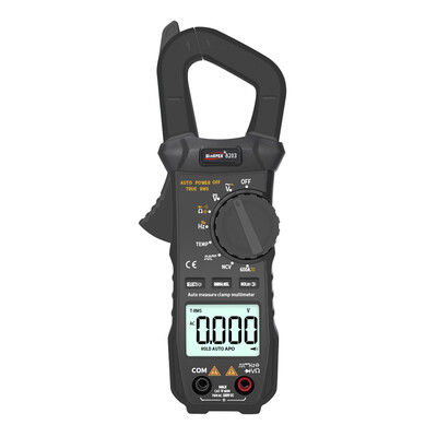 

Digital Multimeter Clamp ACDC Voltage Current Ohm Temperature Capacitance Resistance Tester LCD Display