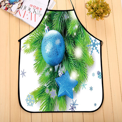 

Tailored Christmas Decoration Waterproof Apron Kitchen Aprons Dinner Party Apron
