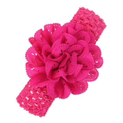 

Baby Headband Hair Accessories Girl Chiffon 3D Flower hairband Infant Hair Weave Band