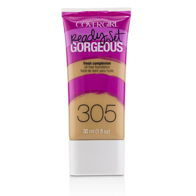

COVERGIRL - Ready Set Gorgeous Oil Free Foundation - 305 Golden Tan 30ml1oz