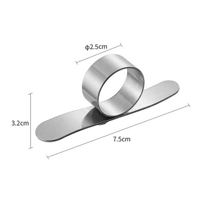 

1pc Stainless Steel Orange Peeler Lemon Grapefruit Citrus Fruit Peel Gadgets Remover Ring Tools Kitchen Accessories