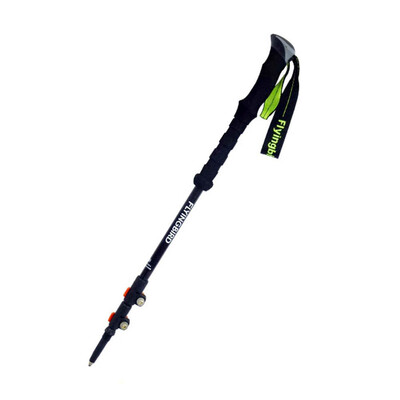

Carbon Fiber Adjustable Trekking Pole With EVA Grip&Twist Lock for Hiking Walking Running