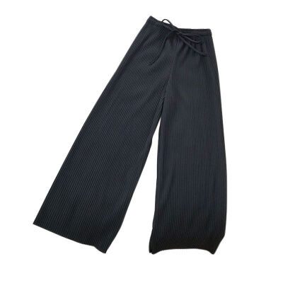 

New Womens Pants Women Summer High Waist Wide Leg Pants casual Loose Cotton Trousers