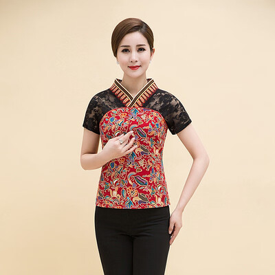 

YUANXIUGE Tang Womens Blouse 10592
